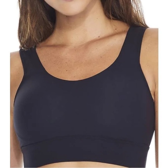 Natori Bliss Flex Wire-Free Contour Bralette Size M In Black - Picture 1 of 8